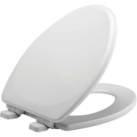 Chesterfield Elongated Slow Closing Toilet Seat, White CH2067784